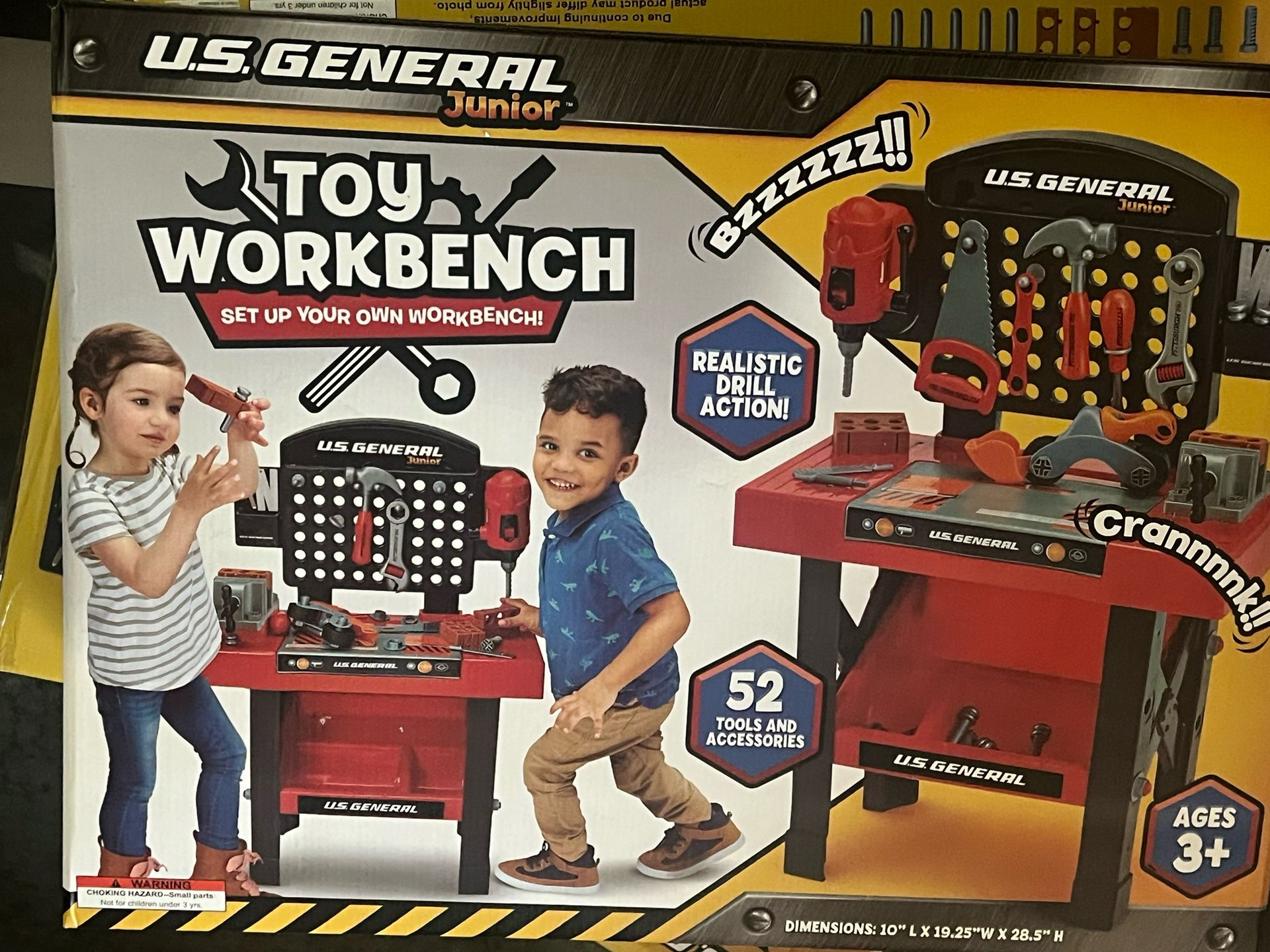US General Toy Workbench Set