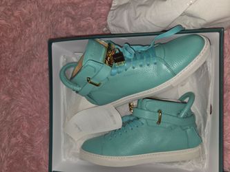BUSCEMI - Acqua Marina/White - Size 10