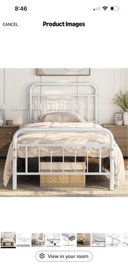 Twin Metal Bed Frame