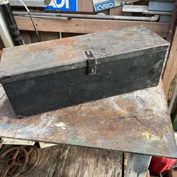 Heavy, Steel Toolbox