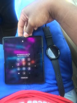 Galaxy Zfold 5 And Galaxy Watch 6 Classic 47mm