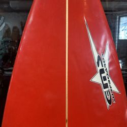 6-1 Red Fish Surfboard at Catch a Wave Surf Shop