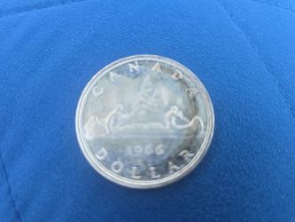 1966 Canadian Silver Dollars – $40.00 Each