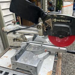 Hitachi Slide Compound Saw