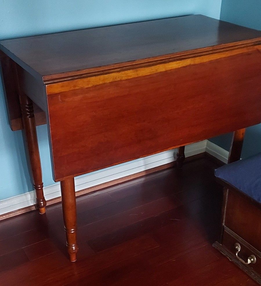 Antique Drop Leaf Dining Table