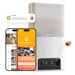 Petcube Bites 2 Lite WiFi Pet Camera Treat Dispenser 1080p HD Night Vision
