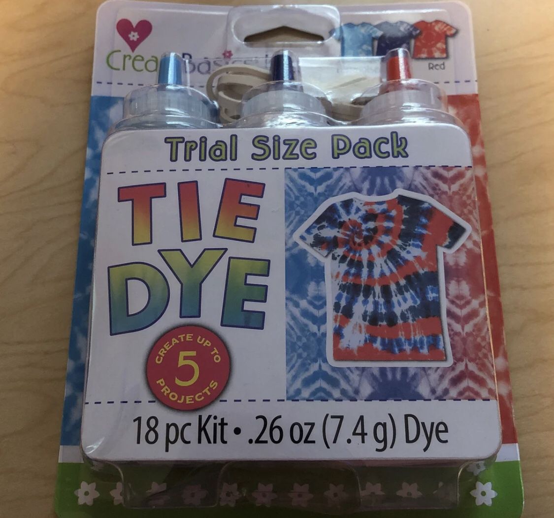 CreateBasics 18pc tie dye kit