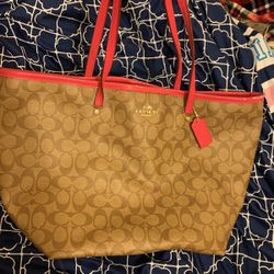 Coach Original Large Tote- $45
