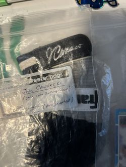 Autograph Baseball Gloves And Baseball 