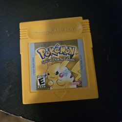 Pokémon Gameboy Yellow 