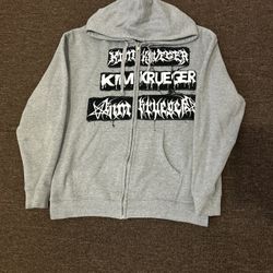 Kim Krueger Grey Zip Up 