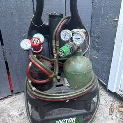 Victor torch’s with tanks