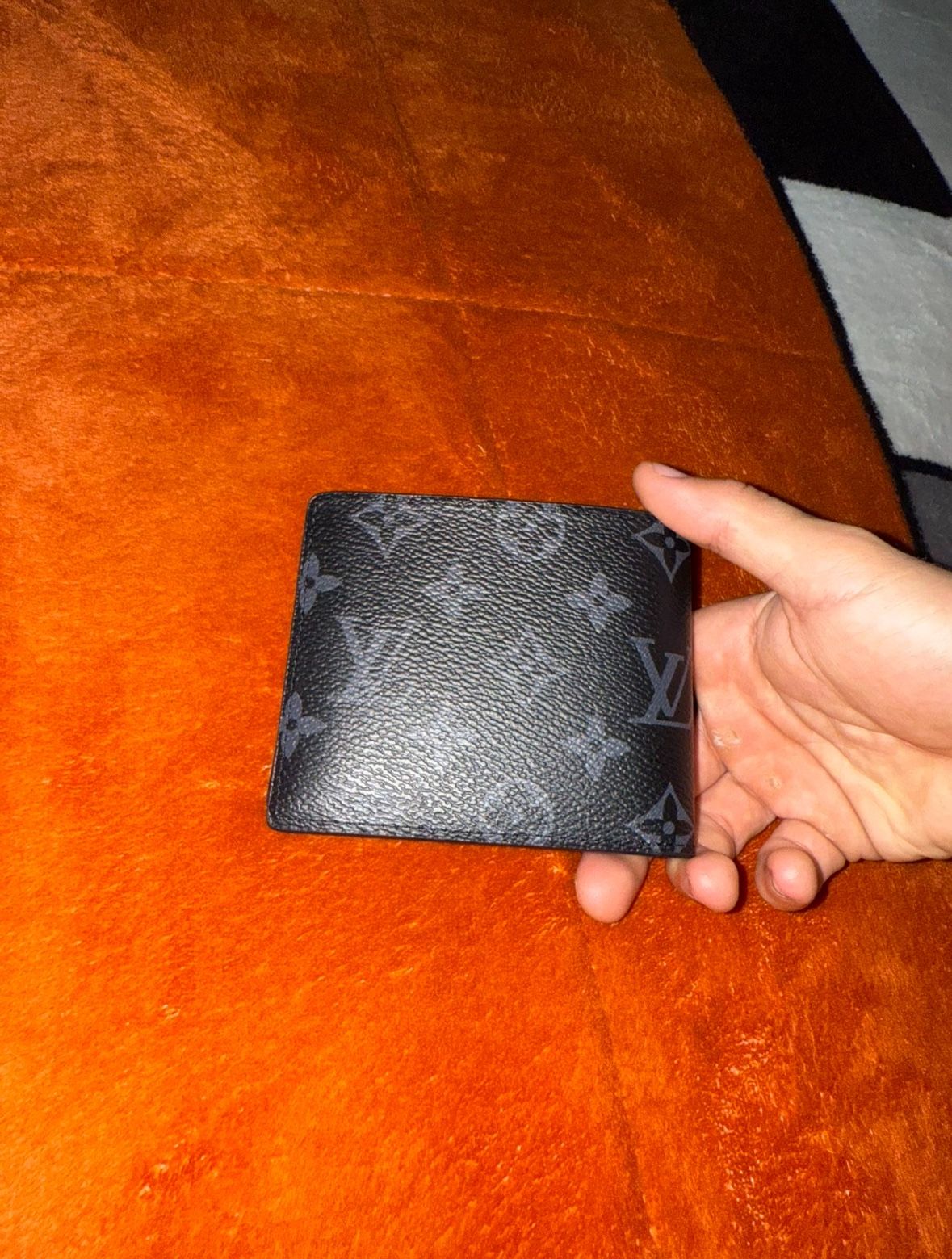 Lv Multiple Wallet Black And Grey 