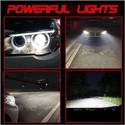 Hid Conversion  Kit - Any Bulb Size - Led Headlight Replacement Bulbs - Fog Drl Low High Dual Beam - Ford F150 H13 To Mustang H10 H11 Nissan Titan Hb4