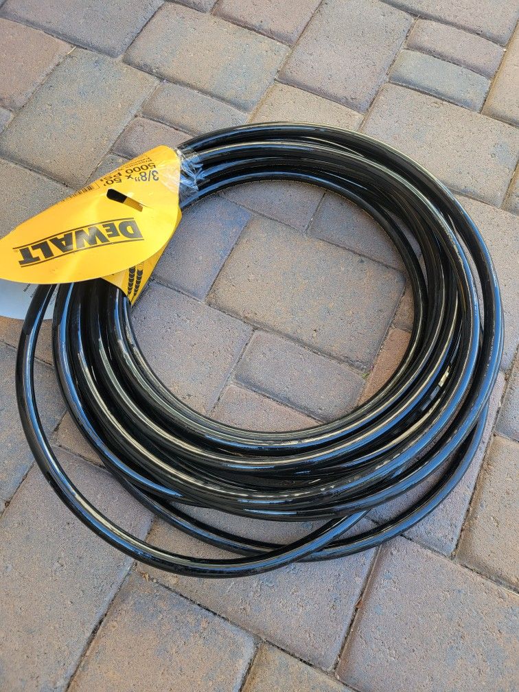 DEWALT 3/8 in. x 50 ft Replacement/Extension Hose for Cold Water 5000 PSI