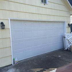 garage door 14ft  wide by 7 ft tall