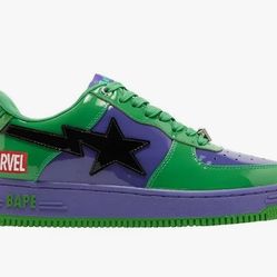 "Marvel Bapestas: Size 6 - Excellent Condition Sneaker Showcase!"