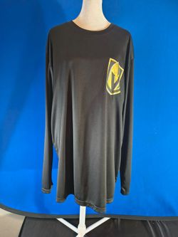 Mens Black Vegas Knights Long Sleeve Station Casinos Shirt (Size XL)
