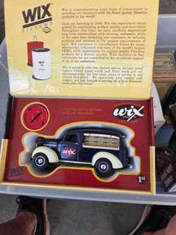 Wix Filters 60th Anniversary Die-Cast Chevy Panel Truck