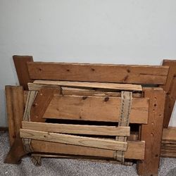 Wood Bunk Bed 
