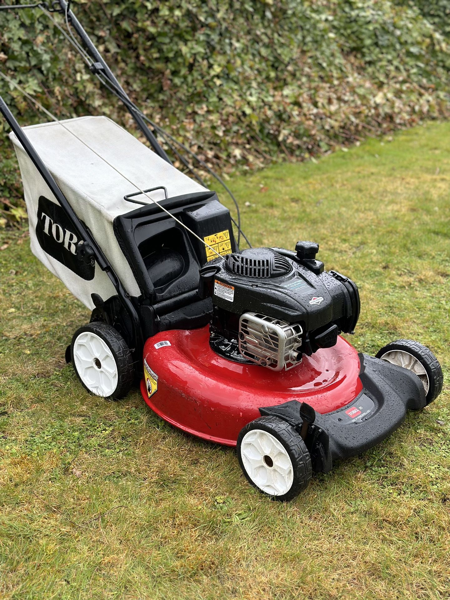 Toro 21" Rear Drive Self Propelled Lawnmower for Sale in Tualatin, OR