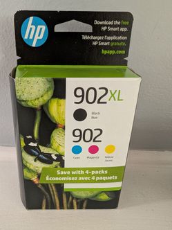 HP 902XL Ink Cartridge
Includes Addional Black Ink