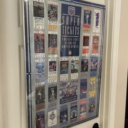 25 Years Of Super bowl Tickets