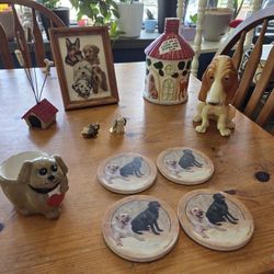 Variety Of dog Decor 