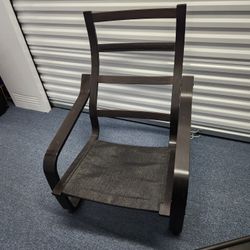 Ikea Poang Chair & Footstool,  Needs Cushions