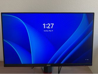 AOC 24G2 24" 144Hz Full HD WLED Gaming Monitor - Black Red