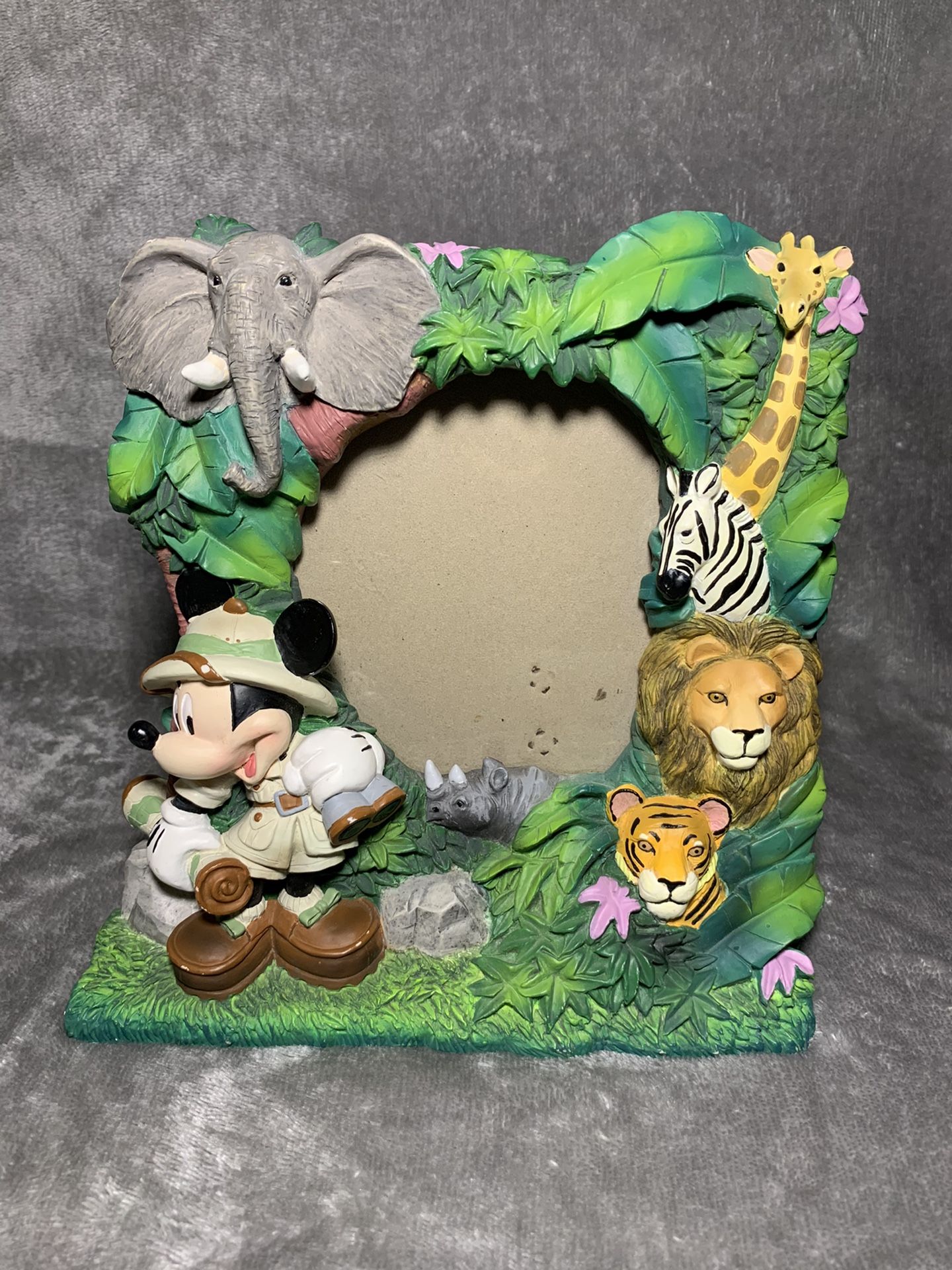 Vintage Mickey Mouse Animal Kingdom Picture Frame