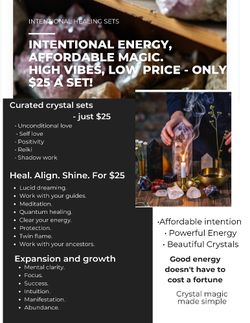 Curated Crystal Sets 