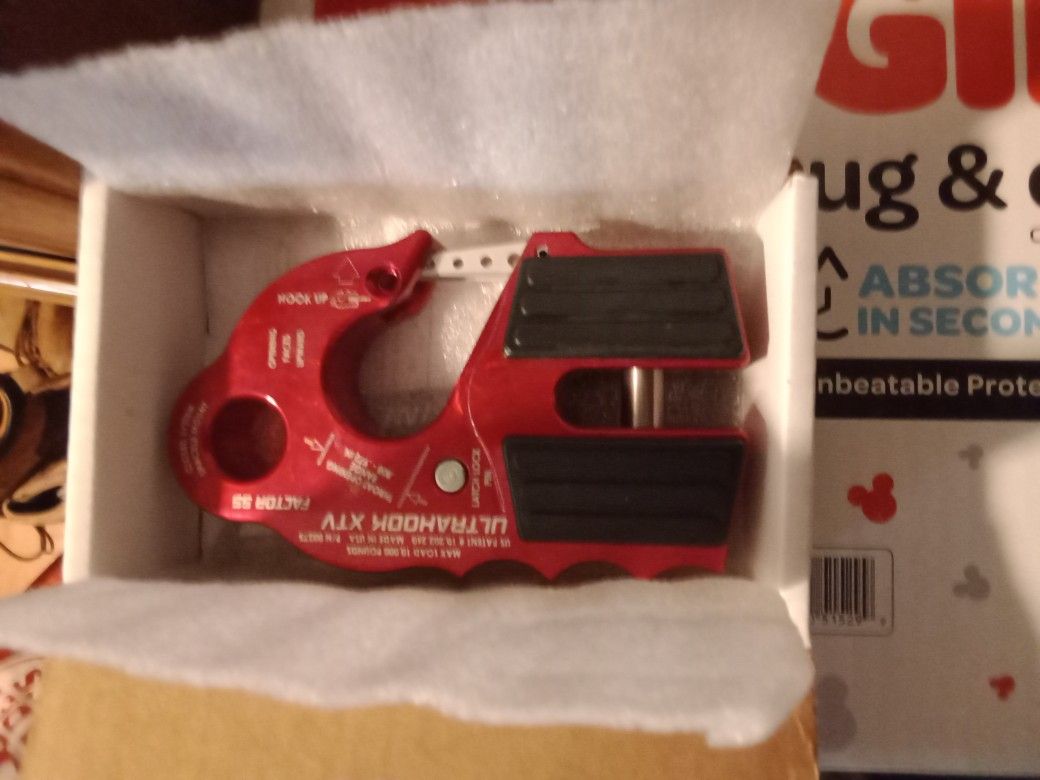 FACTOR 55 ATV XTV ULTRA WINCHING HOOK BRAND NEW IN BOX