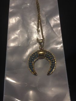 Gold plated good luck necklace