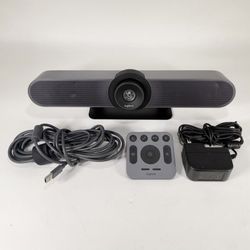 Logitech Meetup (contact info removed)01 Video Conferencing Camera With PSU, Remote & USB