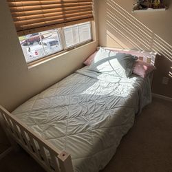 Twin Size Bed With Mattress 