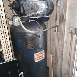 Campbell Hausfeld 80 gallon compressor works perfect