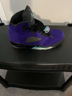 men’s Nike Air Jordan retro  5  Grape Size 9.5