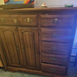 Solid Oak Kids Dresser