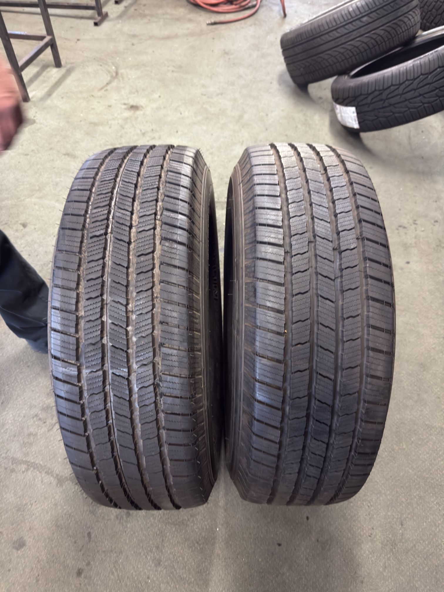 265/75R16 TWO SEMI NEW TIRES