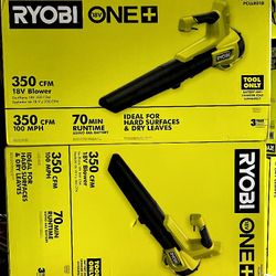 Ryobi Leaf Blower Battery And Charger Not Included.