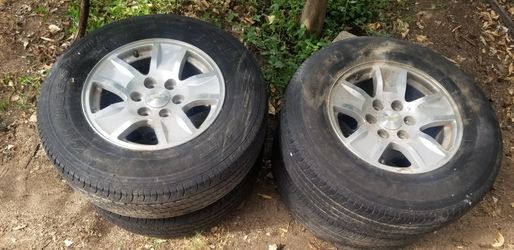 Chevy rims and tires
