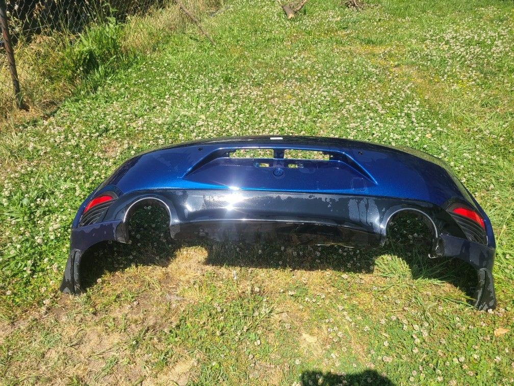 17-19 Infiniti Q60 S Coupe 3.0 Rear Bumper OEM