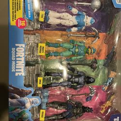 Fortnite 4” Squad Mode Action Figures