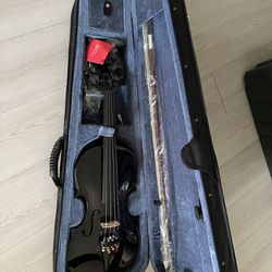 Cecilio Solid Wood Electric Violin 