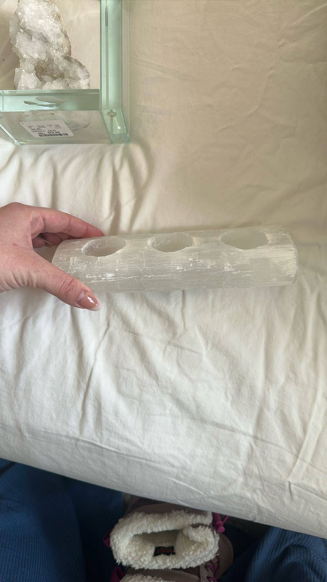 Crystal Candle Holder