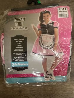 Diner Girl Costume - Medium (8/10)