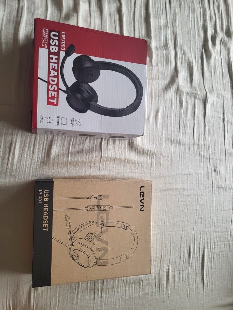 New! USB Headsets