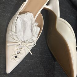 INC White Shoes