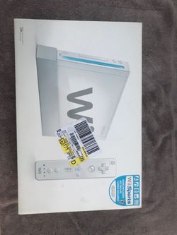 WII console with extras